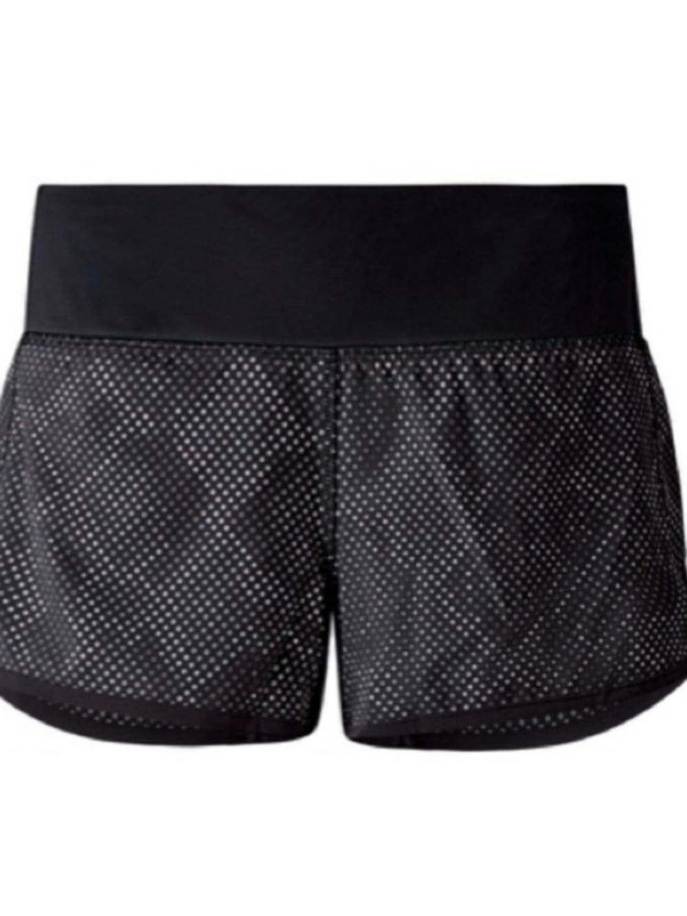 LULULEMON Athletica Ravish Reptile Speed Up Shorts reflective Size 4 EUC - Picture 2 of 7